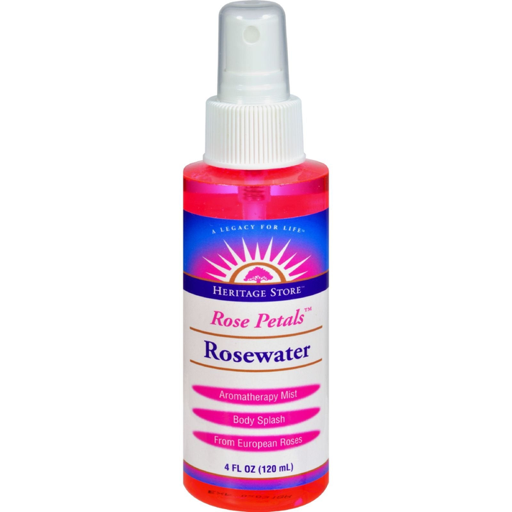 Heritage ProduCTs Flower Water Atomizer Rose - 4 Oz