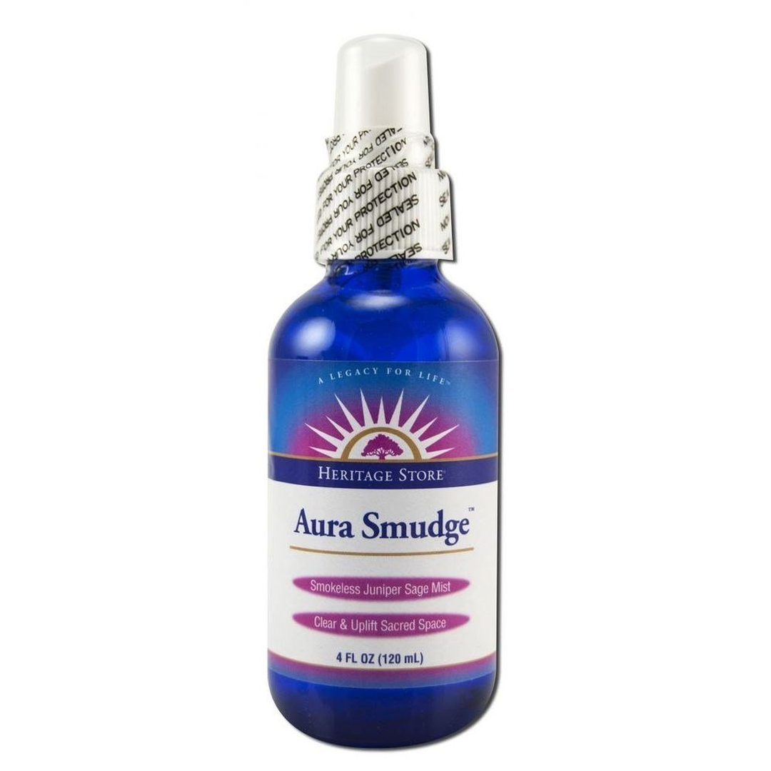 Aura Smudge Juniper Sage Spray4 Ozheritage Products