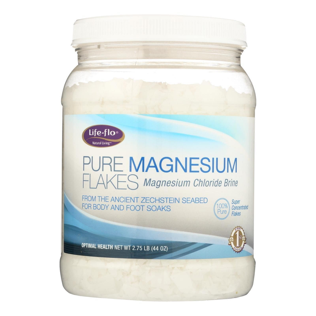 Life-Flo Pure Magnesium Flakes - 1 Each - 2.75 LB