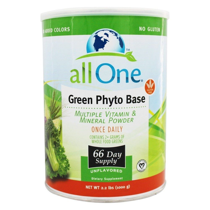 All One People - All One Multi Vit &amp; Min Green Phyto, powder