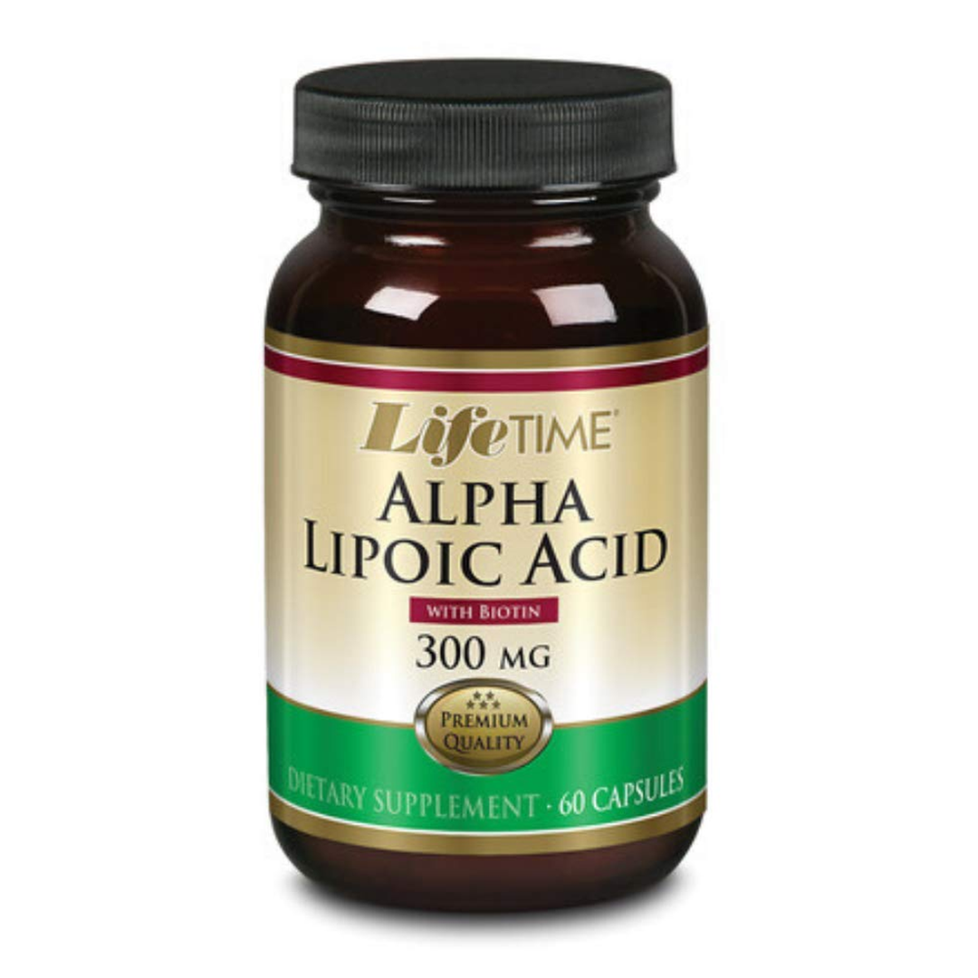 LIFETIME Alpha Lipoic Acid 60 ct 300 mg