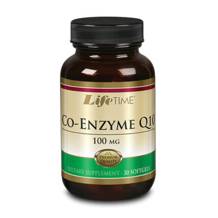 LIFETIME CoQ10, Softgel (Btl-Glass) 100mg 30ct
