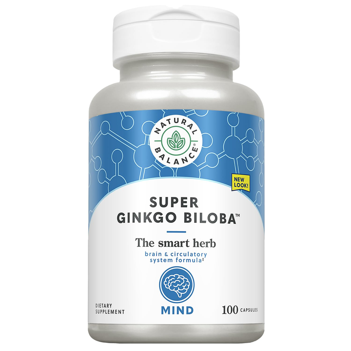 Natural Balance Super Ginkgo Biloba Plus 100ct, 50 Serv.