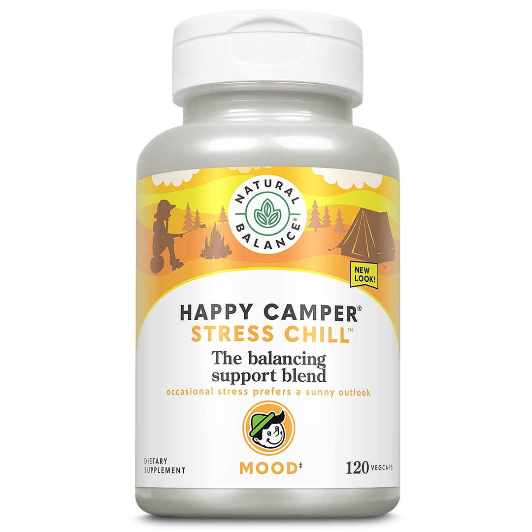 Natural Balance Happy Camper Stress Breaker 120 VCaps