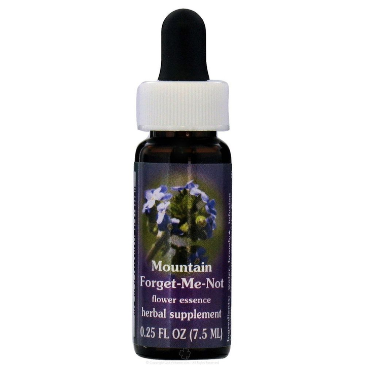 FLOWER ESSENCE SERVICES, Mountain Forget-Me-Not Dropper - 0.25 oz