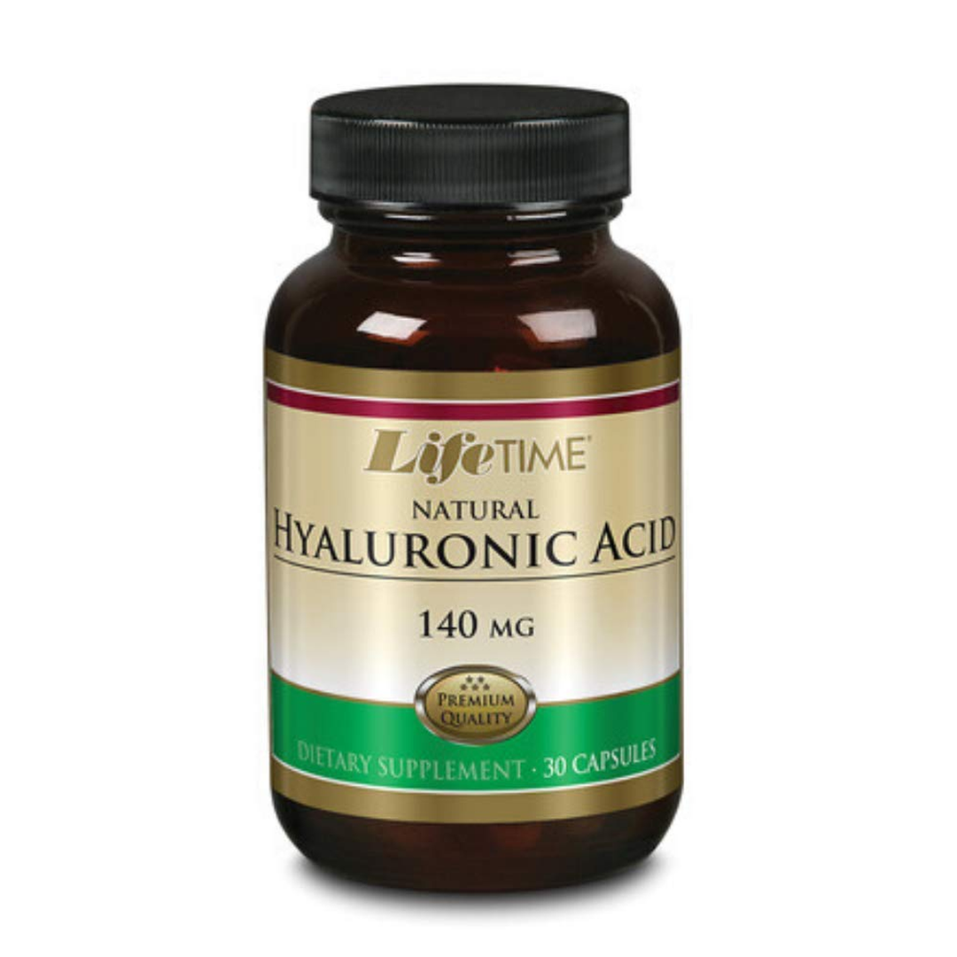 LIFETIME Hyaluronic Acid, Capsule (Btl-Glass) 140mg 30ct