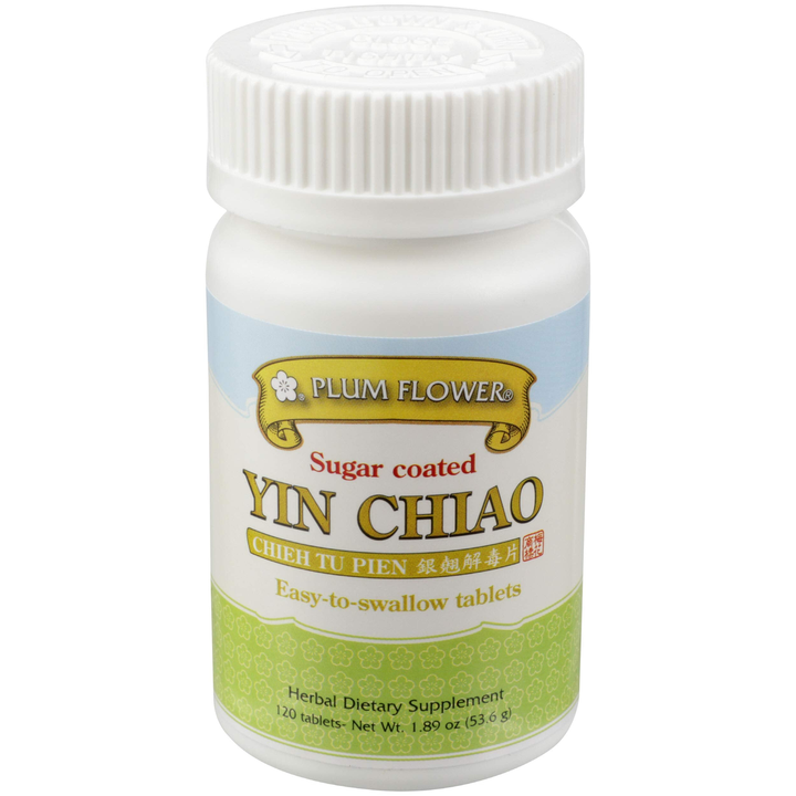 Plum Flower Yin Chiao - Sugar-coated 120 caplets