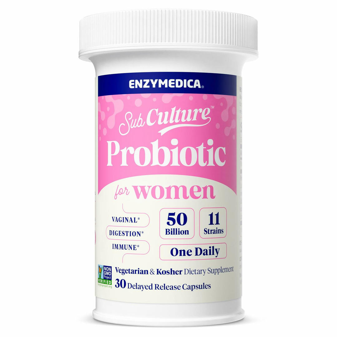 Enzymedica SubCulture Probiotic Supplement for Women - Women&