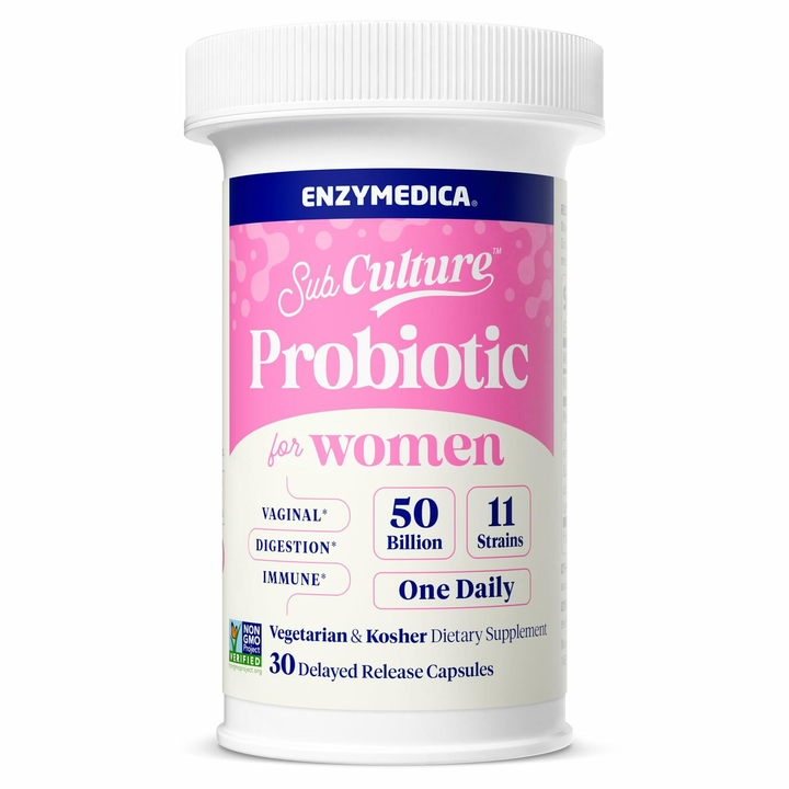 Enzymedica SubCulture Probiotic Supplement for Women - Women&