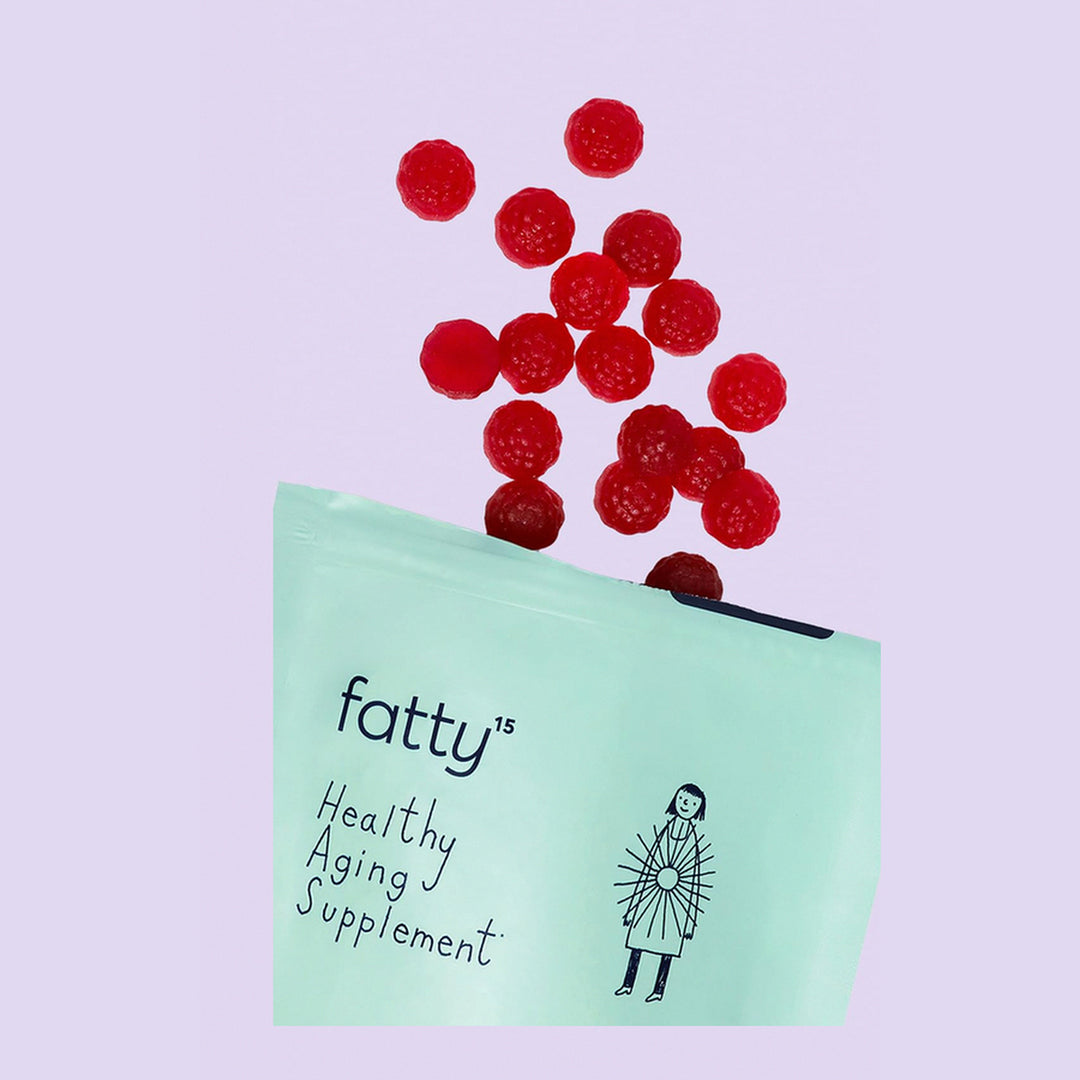 Fatty15 C15:0 Gummies for Kids 60 Vegan Gummies Berry Blast pouch front