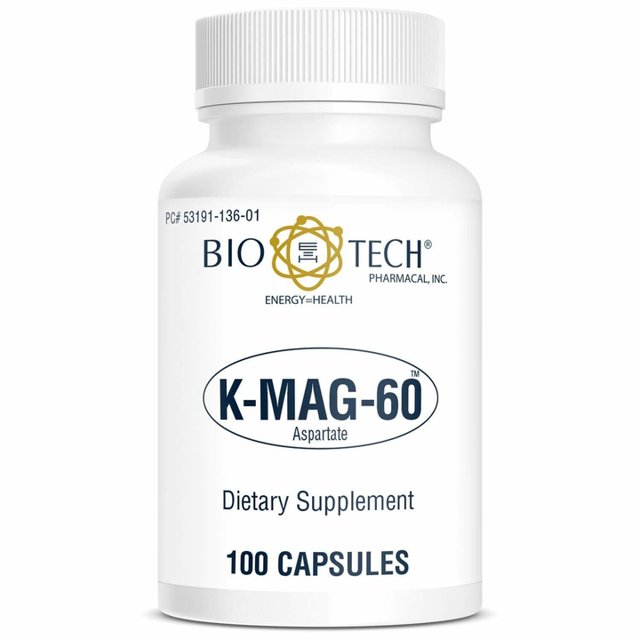Bio-Tech - K-Mag-60 (Aspartate) 100 caps