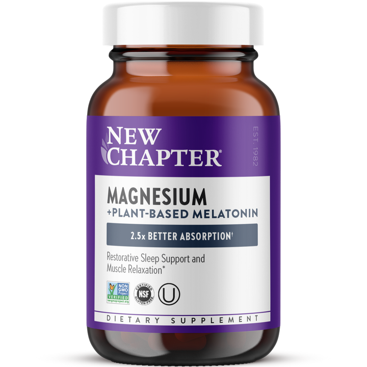 Magnesium + Plant-Based Melatonin / 90 Day