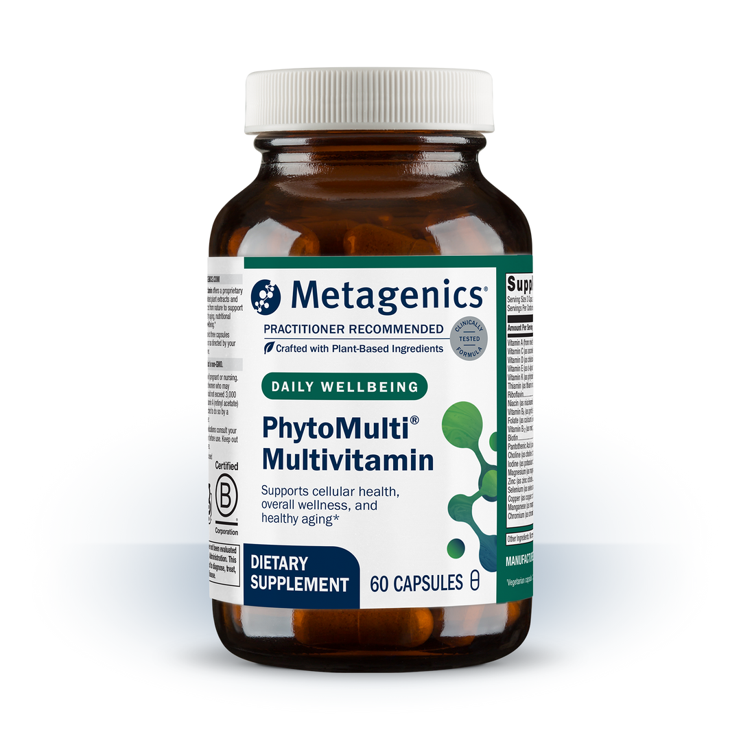 Metagenics PhytoMulti - Daily Multivitamin Supplement with Phytonutrients, Vitamins and Minerals for Multidimensional Health Support - 60 Tablets, 20 Day Supply