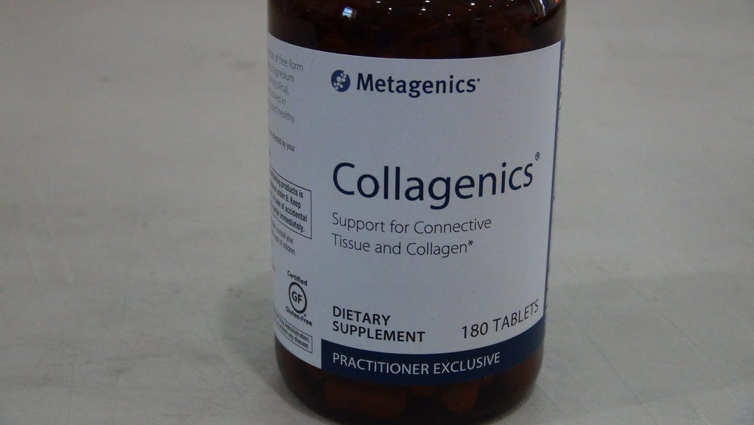 Metagenics Collagenics Nutritional Supplement Support for Connective Tissue and Collagen Tablet - 180 Count