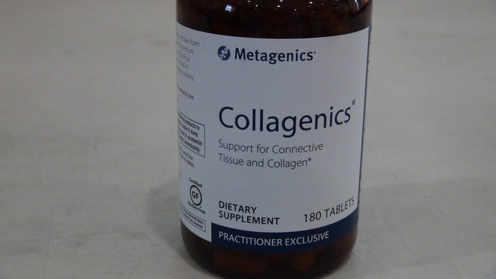 Metagenics Collagenics Nutritional Supplement Support for Connective Tissue and Collagen Tablet - 180 Count