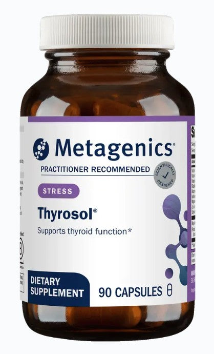 Metagenics Thyrosol - Vitamin and Mineral Supplement to Support Healthy Thyroid Function and Stress Related Fatigue - 90 Capsules