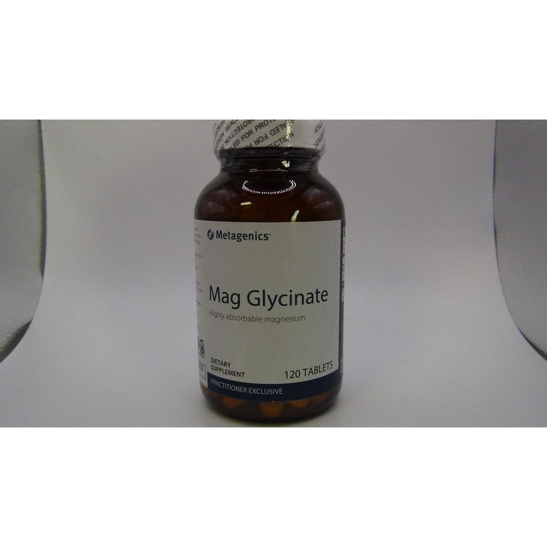 Metagenics Mag Glycinate - Highly Absorbable Magnesium Glycinate 100mg Supplement for Muscle Relaxation Support and Nervous System Health - 120 Count