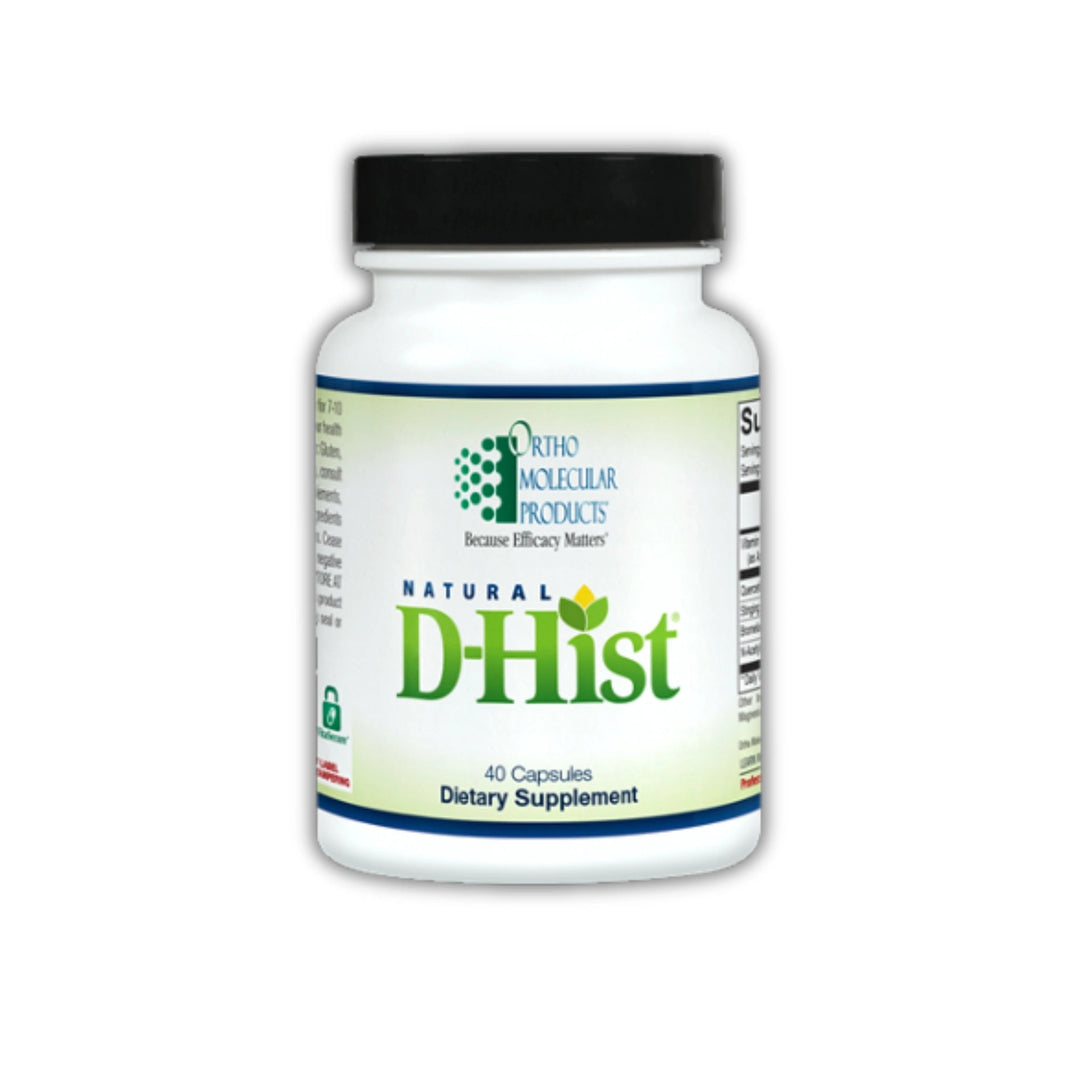 Ortho Molecular Product Natural D-Hist - 120 Capsules