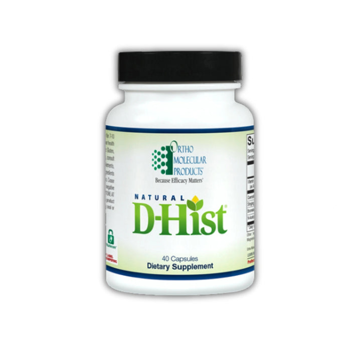 Ortho Molecular Product Natural D-Hist - 120 Capsules