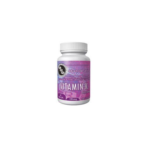 Vitamin K2 120mcg (60 VeggieCaps) Brand: A.O.R Advanced Orthomolecular Research