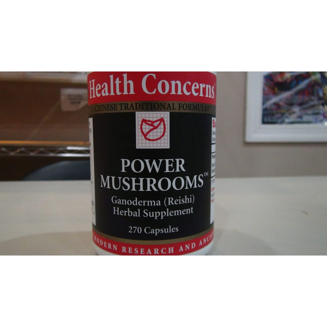 Health Concerns Power Mushrooms - Immunity System & Energy Boost Supplement - 270 Capsules