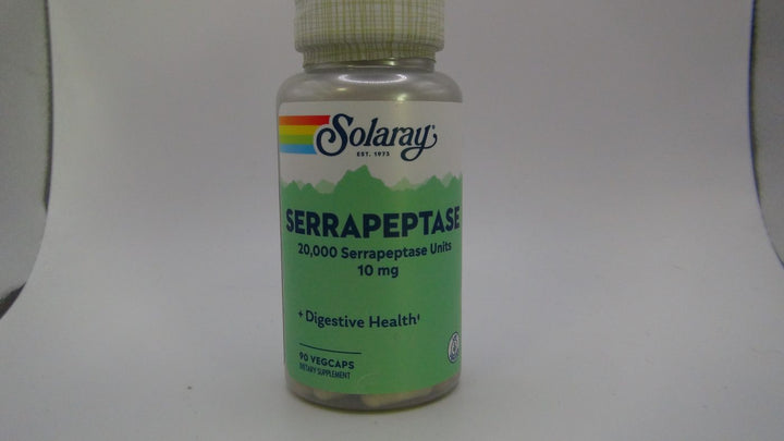 SOLARAY Nattokinase and Serrapeptase Supplement 30 Count