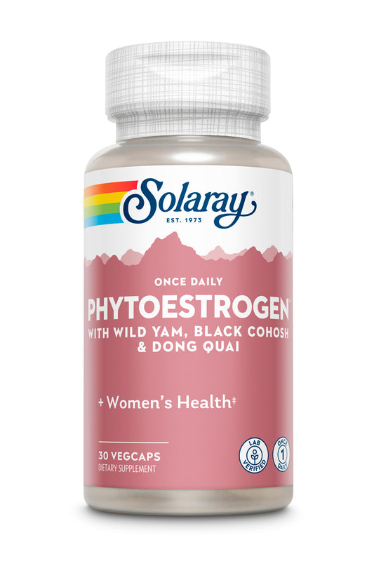 SOLARAY One Daily Phytoestrogen Supplement - 30 Count