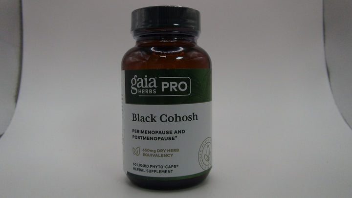 Gaia Herbs Black Cohosh - Menopause Support Supplement to Help Maintain Hormone Balance and Health for Women - with Organic Black Cohosh - 60 Vegan Liquid Phyto-Capsules (30-Day Supply)