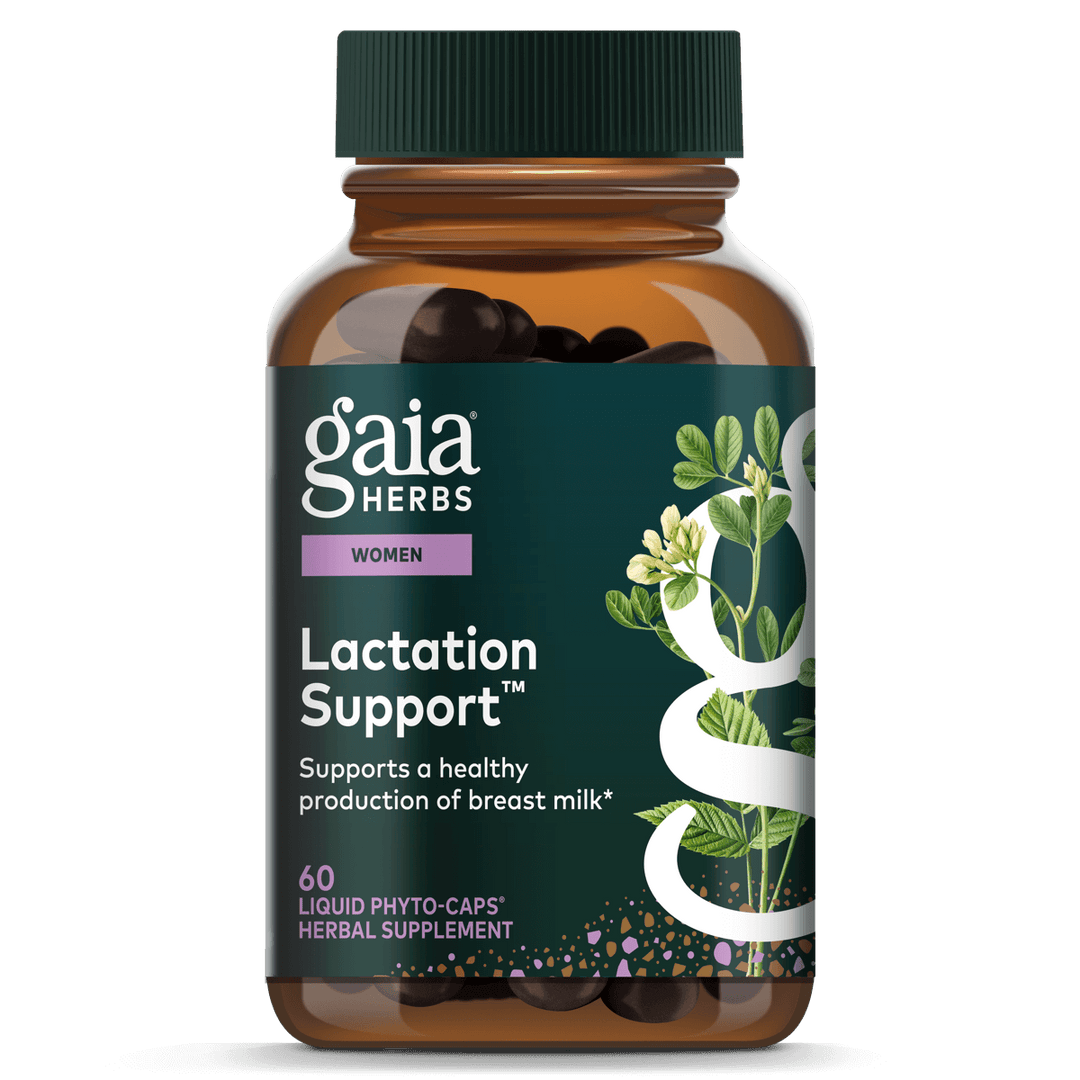 Gaia Herbs Lactation Support, Vegan Liquid Capsules, 120 Count - Lactation Supplement for Breastfeeding Mothers, Supports Healthy Milk Flow & Enhances Breast Milk Nutrition