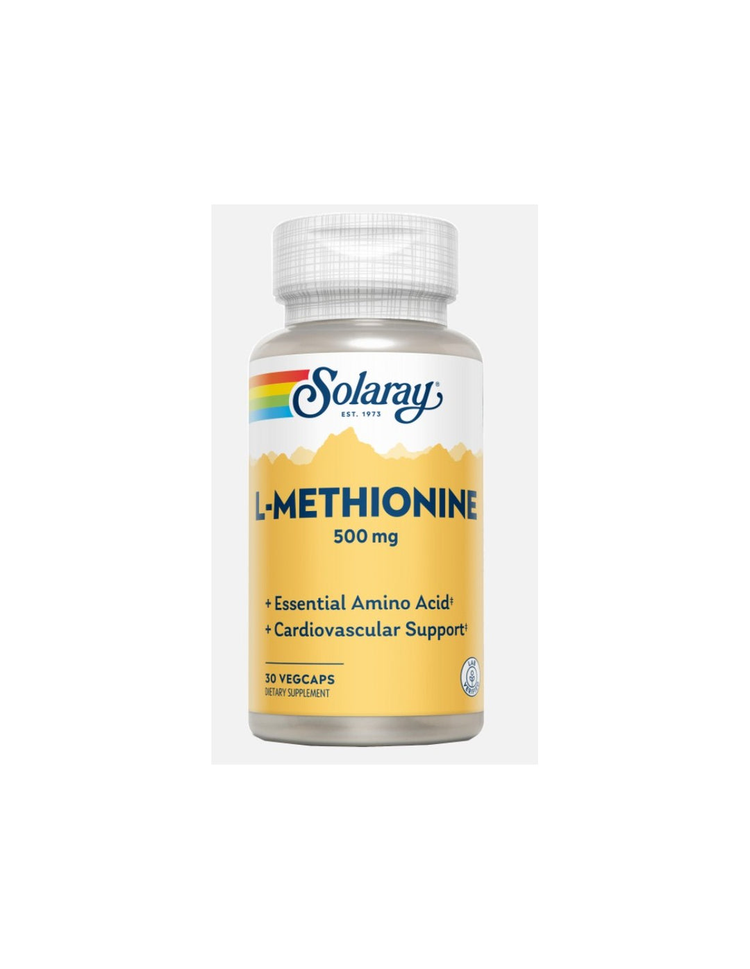 Solaray L-Methionine Supplement - 500 mg, 30 Count