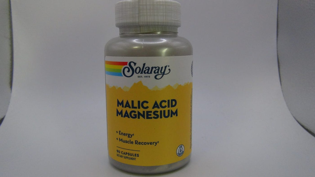 Solaray Malic Acid with Magnesium Supplement, 90 Count