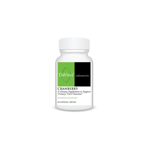 DAVINCI Labs Cranberry - Vegetarian - Gluten-Free - 60 Cranberry Capsules