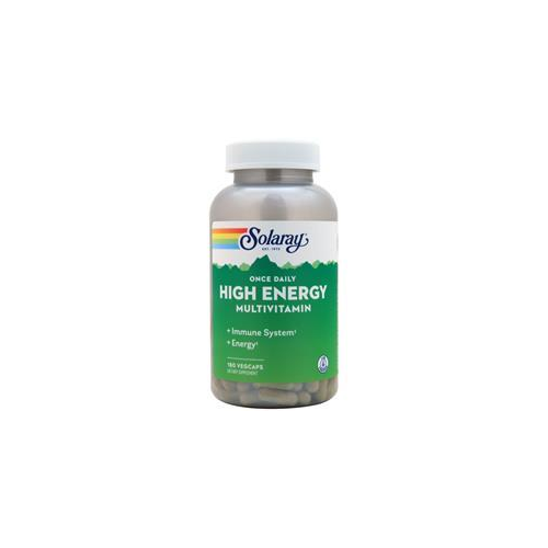 SOLARAY Once Daily High Energy Multivitamin, Immune System and Energy Support, Whole Food and Herb Base Ingredients, Men&