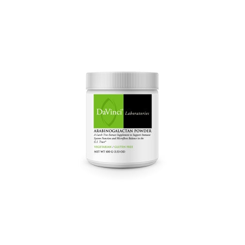 DaVinci Labs Arabinogalactan Powder - With 5000mg of Larch Tree Extract per Scoop - Gluten-Free - Vegetarian - 100g