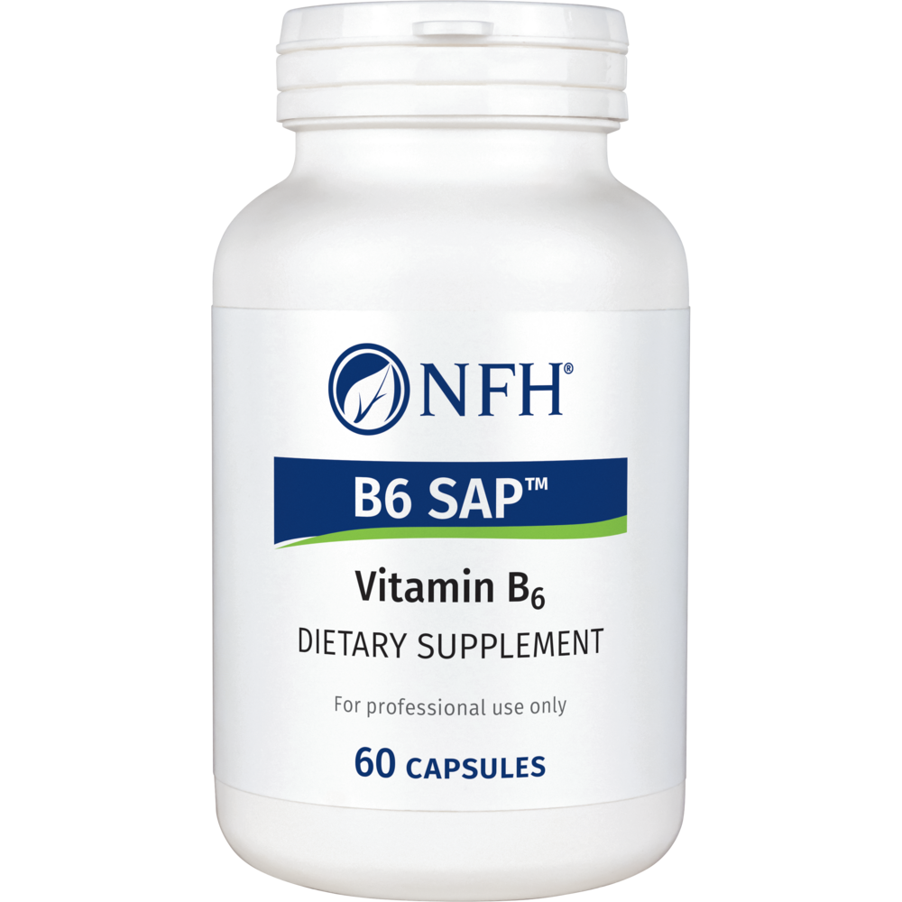 Nutritional Fundamentals for Health B6 SAP 60 caps