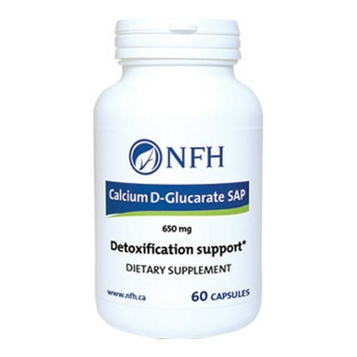 NFH-Nutritional Fundamentals for Health- Calcium d-Glucarate SAP 60 caps