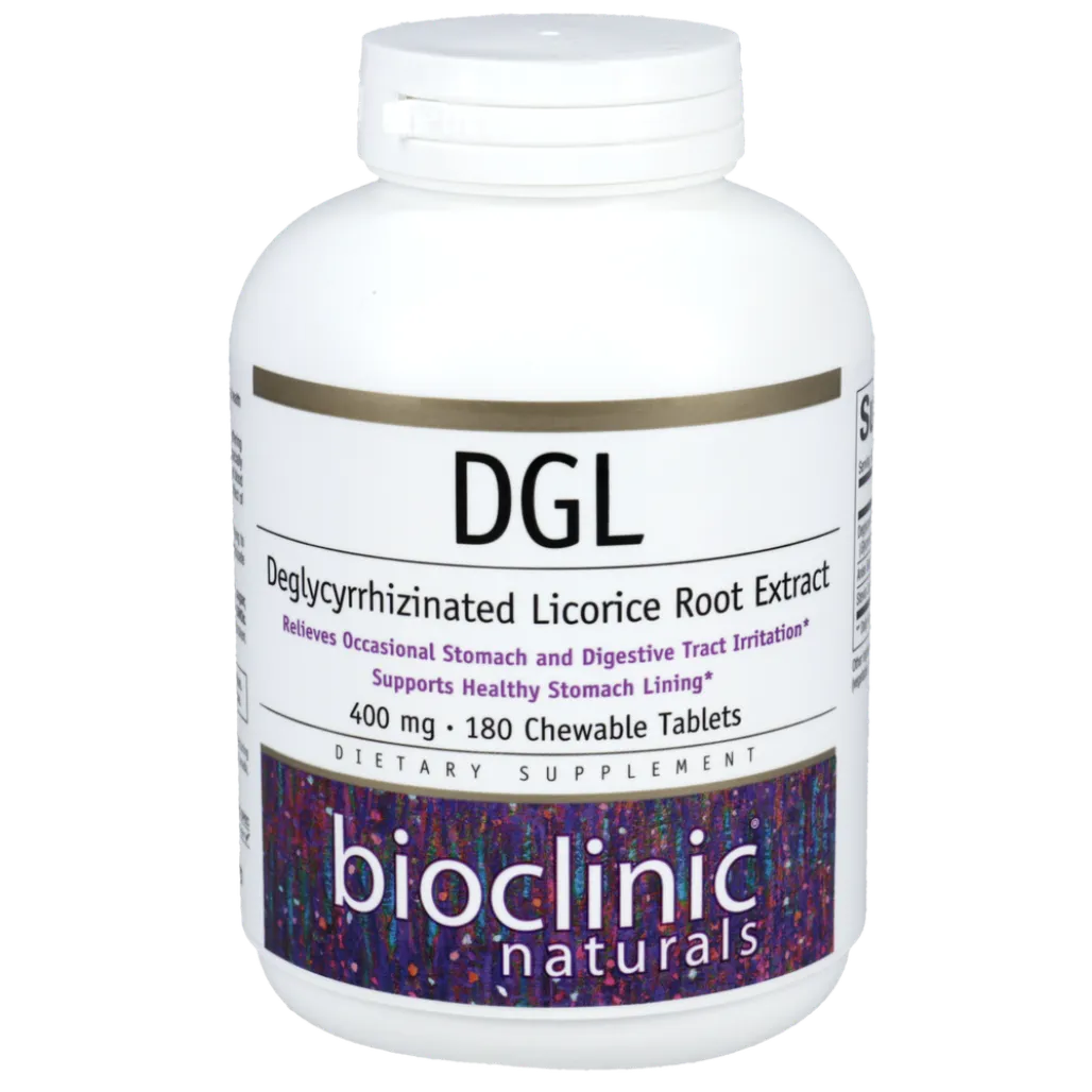 Bioclinic Naturals DGL 400mg 180t