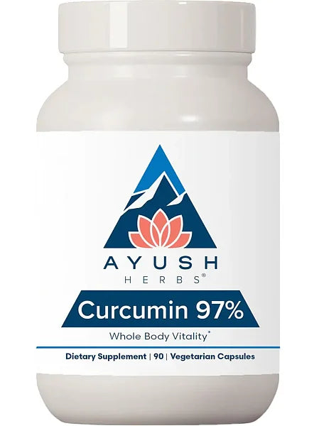 Ayush Herbs Curcumin 97 90 Capsules - 2 Pack