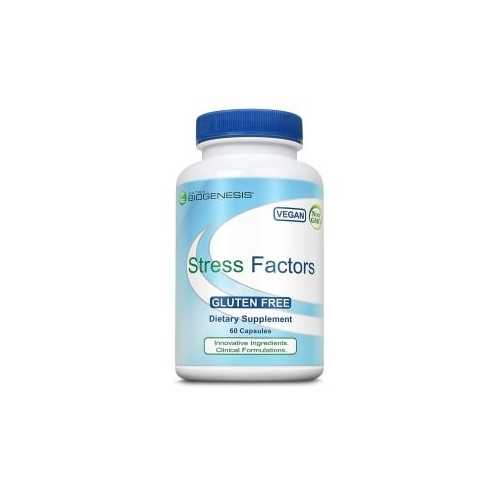 Nutra BioGenesis Stress Factors 60 Capsules PN