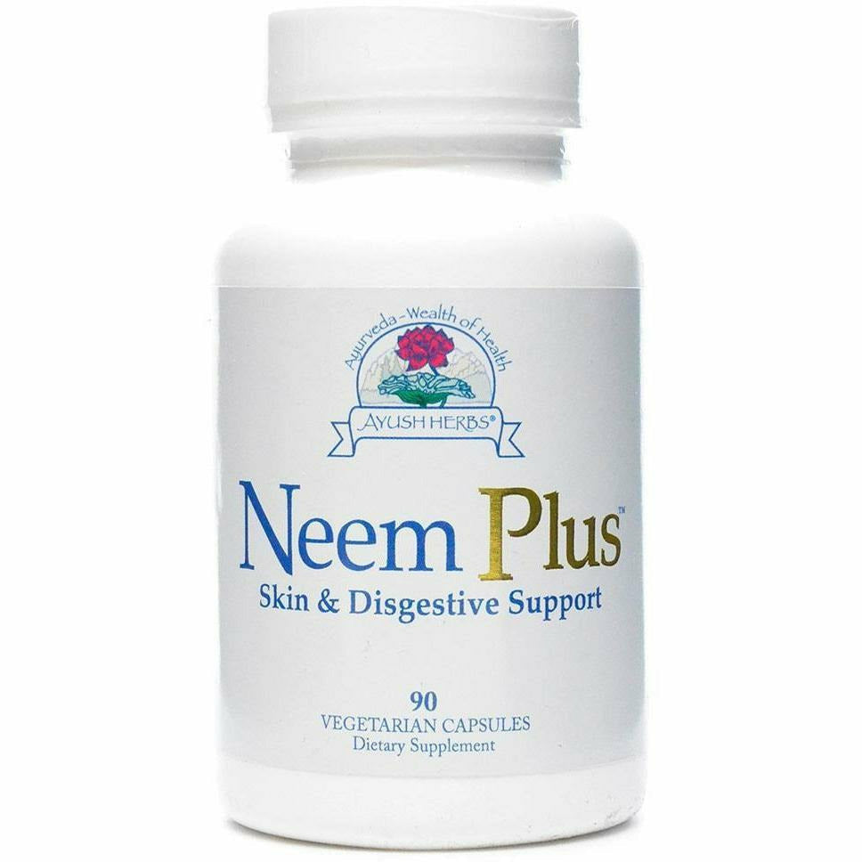 Ayush Herbs Neem Plus 90 Vcaps - 2 Pack