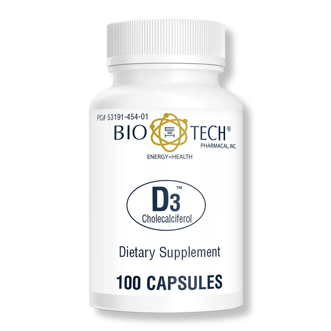 BioTech D3 1000 IU 250 Capsules