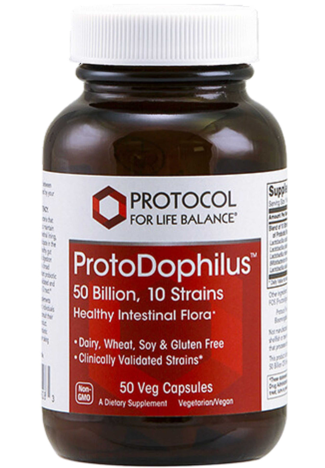 Protocol for Life Balance ProtoDophilus 50 Billion 10 Strains 50 Vcaps - P2928