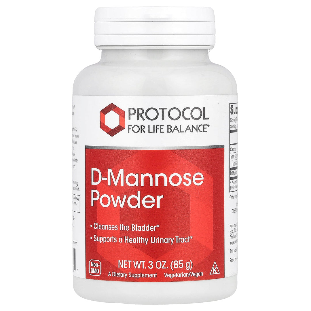 Protocol for Life Balance D-Mannose 500mg - 90Vcaps