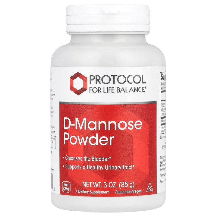 Protocol for Life Balance D-Mannose 500mg - 90Vcaps