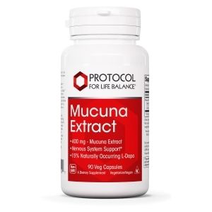 Protocol For Life Balance Mucuna Extract Pruriens 90 Vcaps - P3092 - B01IG3ZYUI