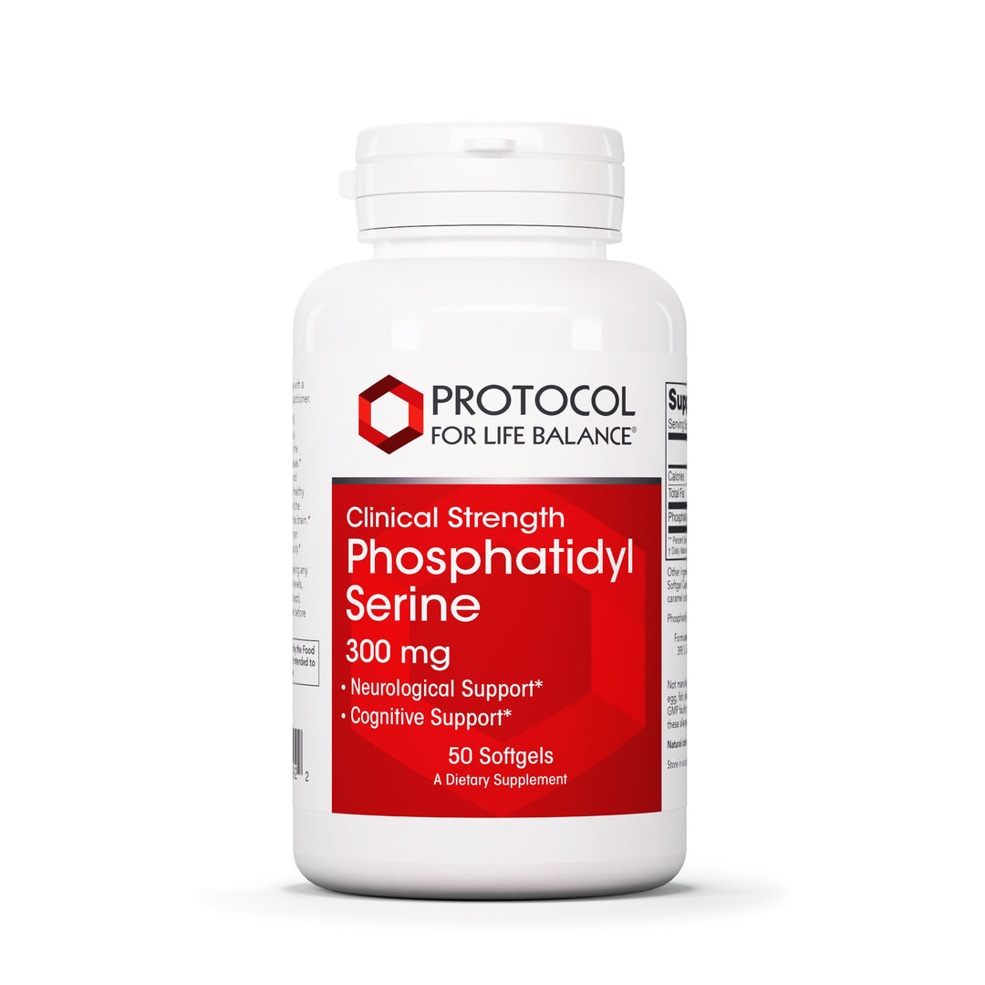 Protocol for Life Balance Phosphatidyl Serine 300mg 50 Softgels - P2392