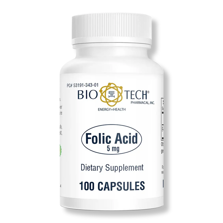 BioTech Folic Acid 20mg 100 Capsules