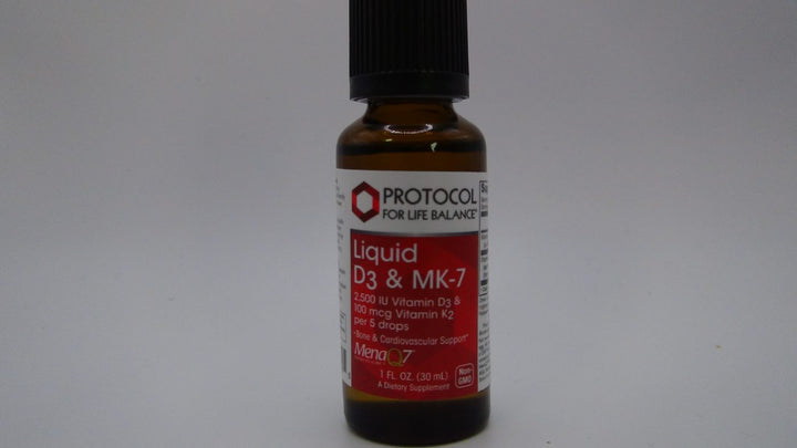 Protocol for Life Balance Liquid D3 &amp; MK-7 2,500 IU 1 Oz - P0379