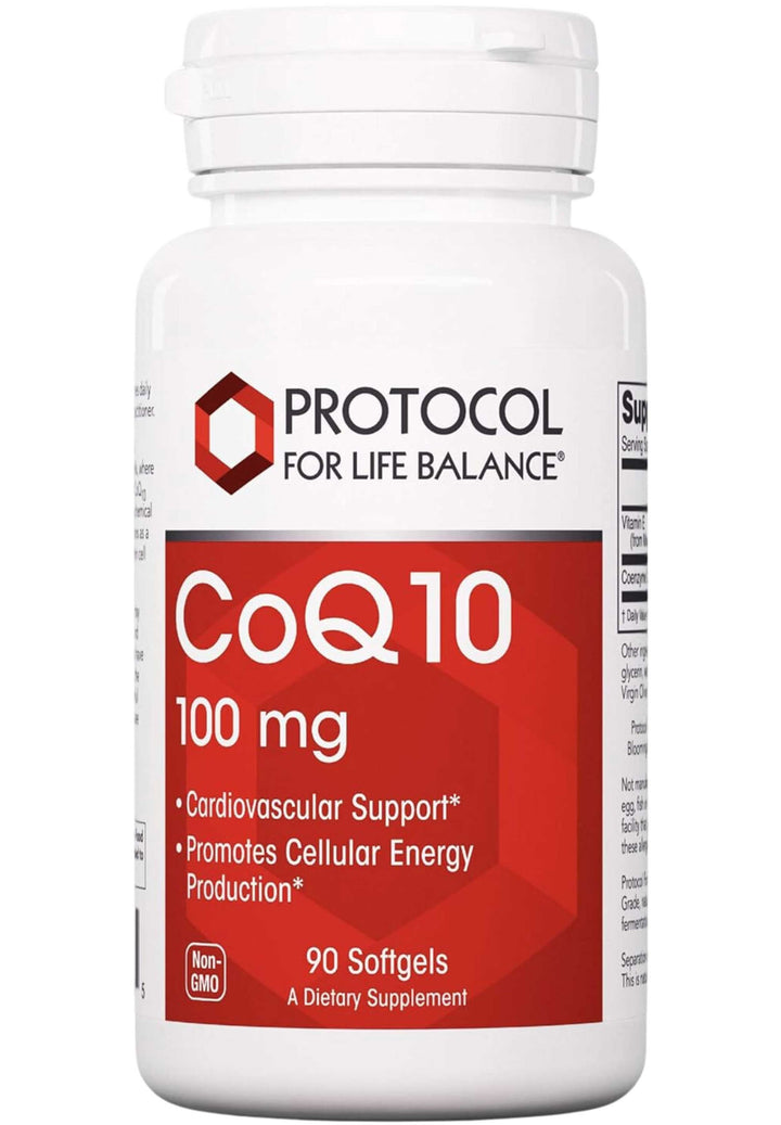 Protocol for Life Balance CoQ10 100mg 90 Softgels - P3208