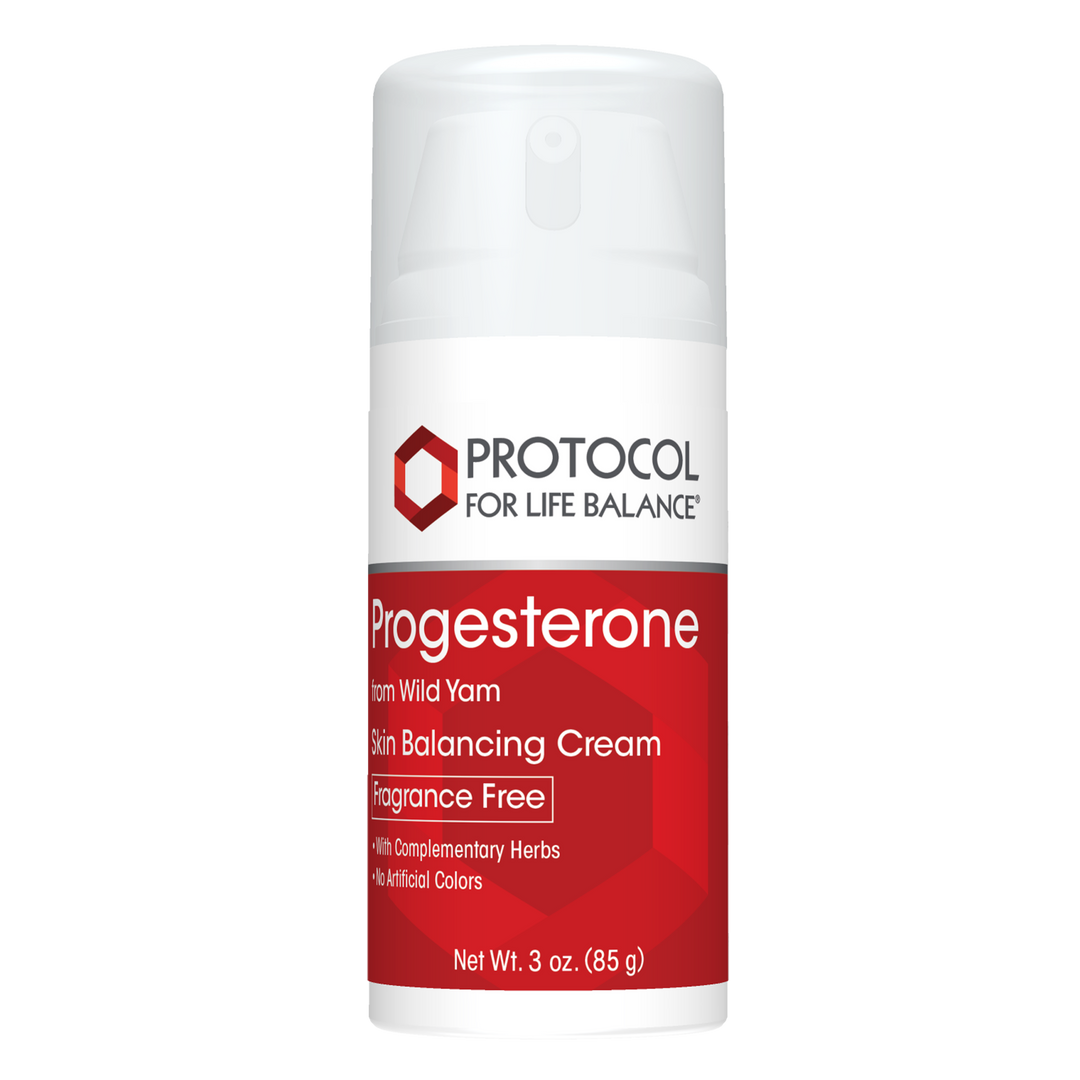 Protocol For Life Balance Natural Progesterone Liposomal Skin Cream Unscented 3 Oz - P3338 - B09LRFF9KX